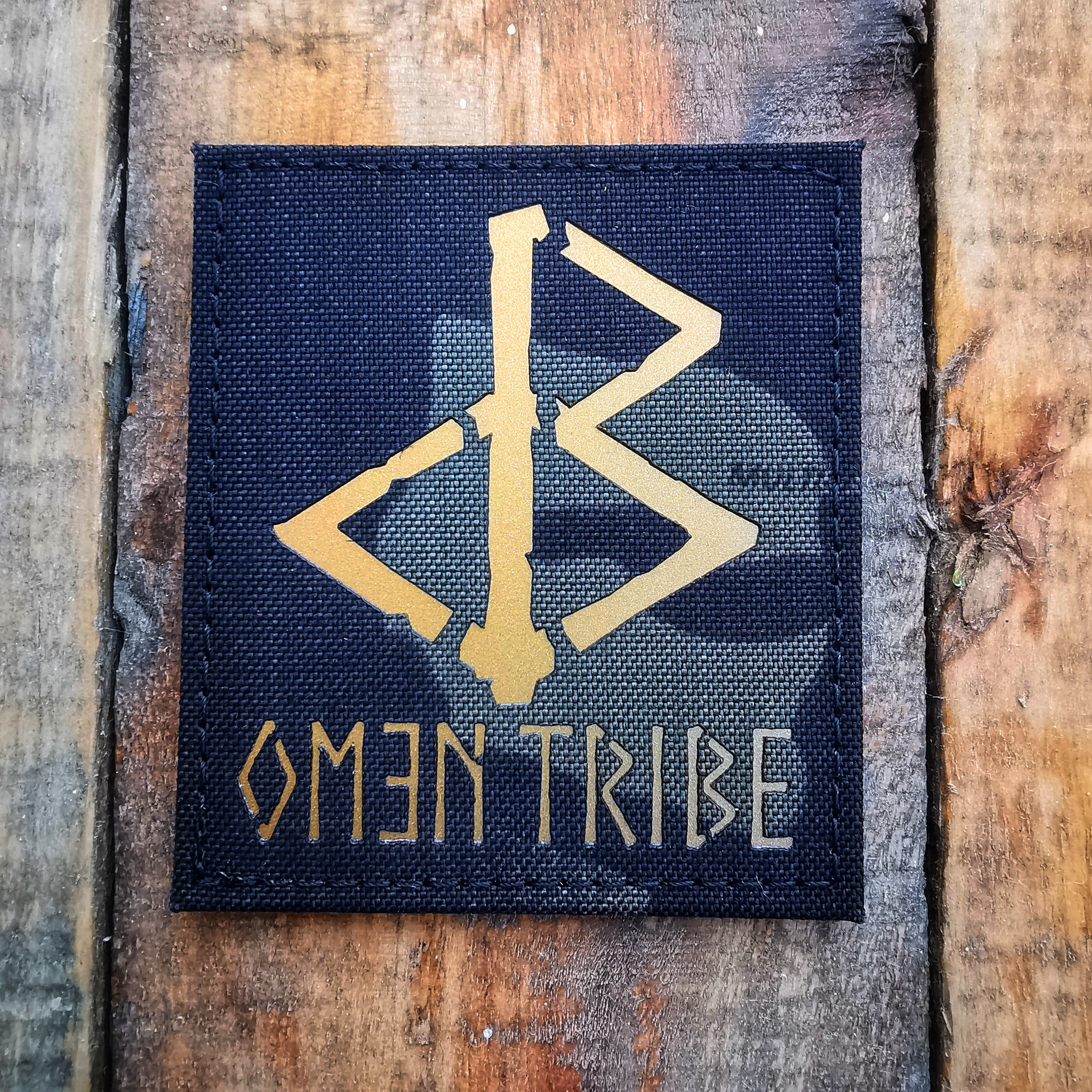 THE OMƎN TRIBE LIMITED EDITION PATCH / BRONZE - BLACK-OMƎN