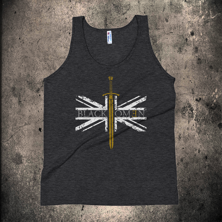 OMƎN JACK / Unisex Tank Top - BLACK-OMƎN