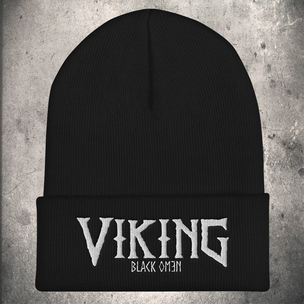 VIKING BEANIE BLACK OM N